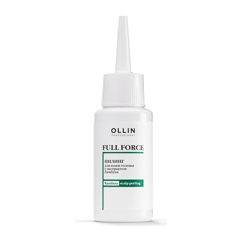 OLLIN FULL FORCE Пилинг для кожи головы с экстрактом бамбука 80мл
