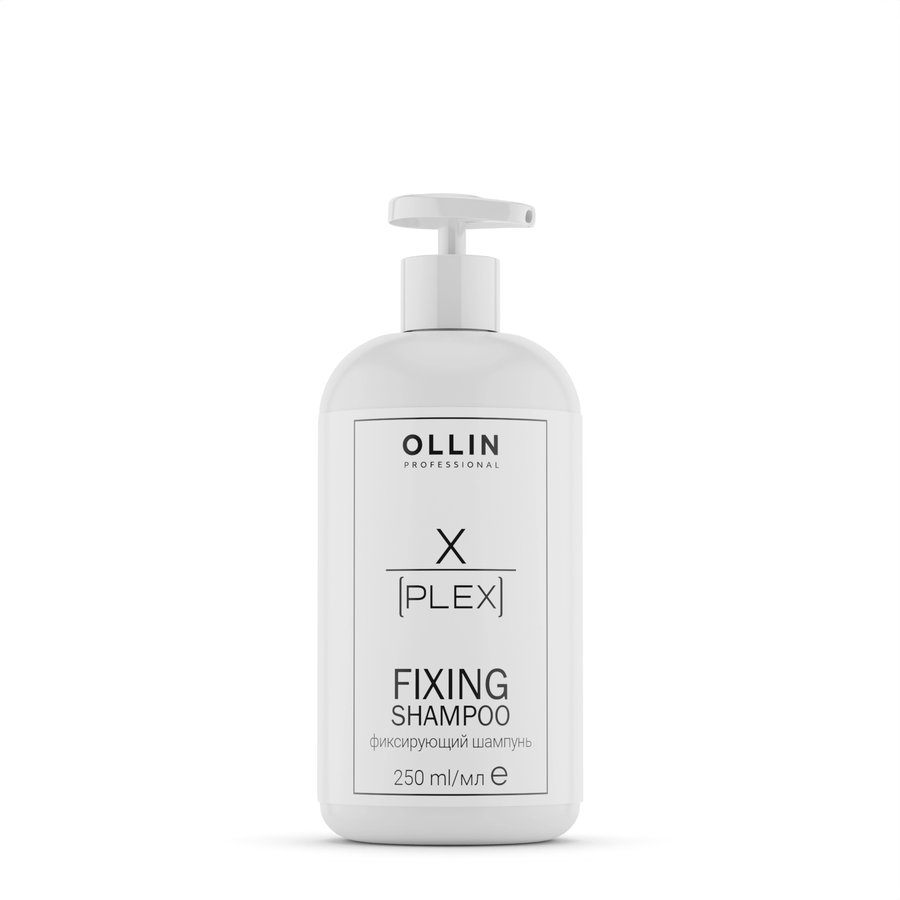 OLLIN X-PLEX Fixing Shampoo Фиксирующий шампунь 250мл (СГ, ЕВР, ТПЛ)