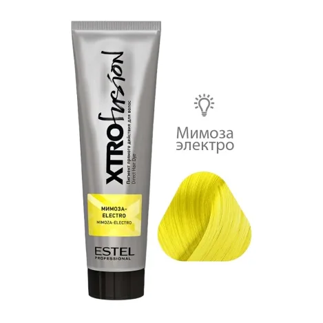 Пигмент прямого действия для волос ESTEL XTRO Мимоза-electro , 100 мл