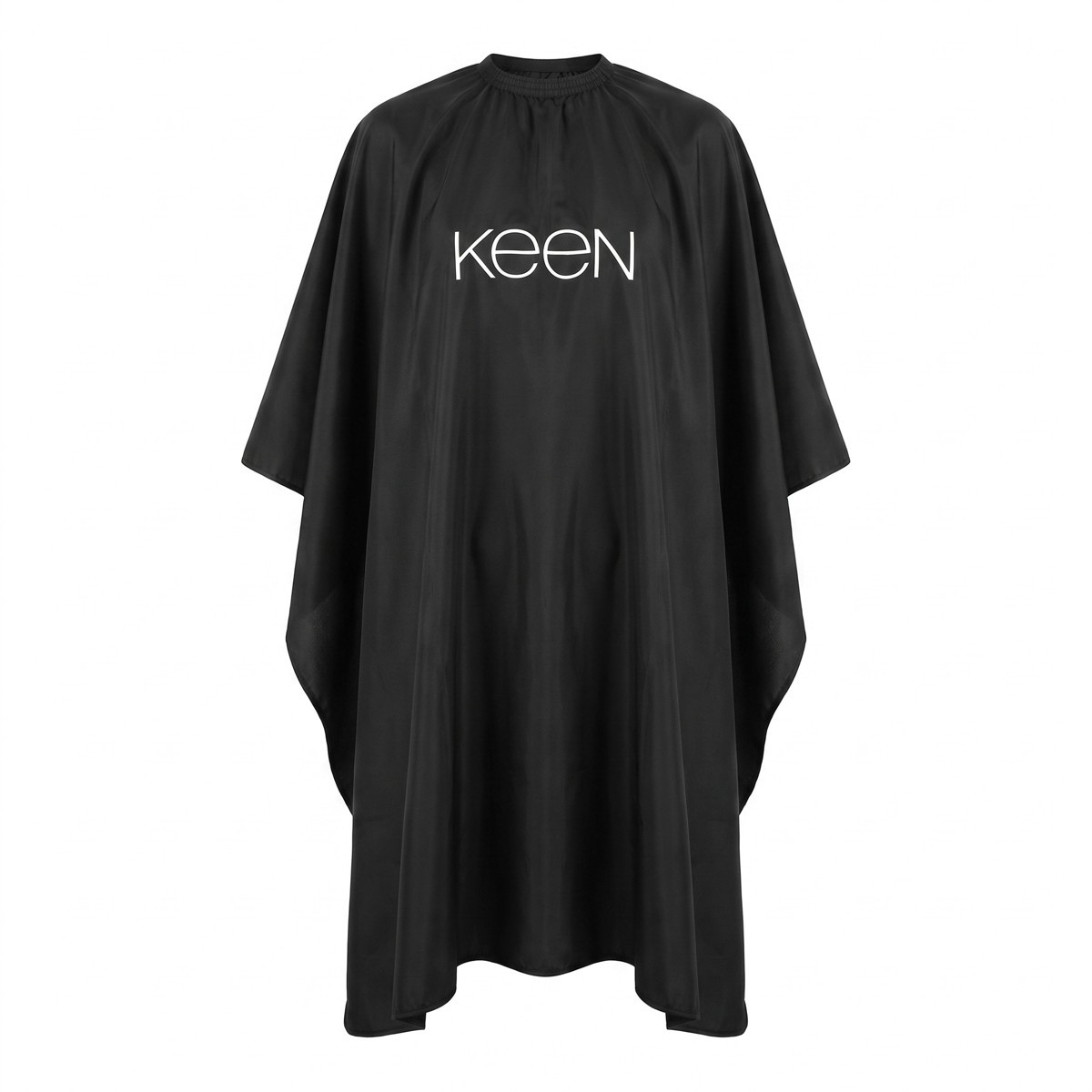 Накидка для стрижки черная KEEN