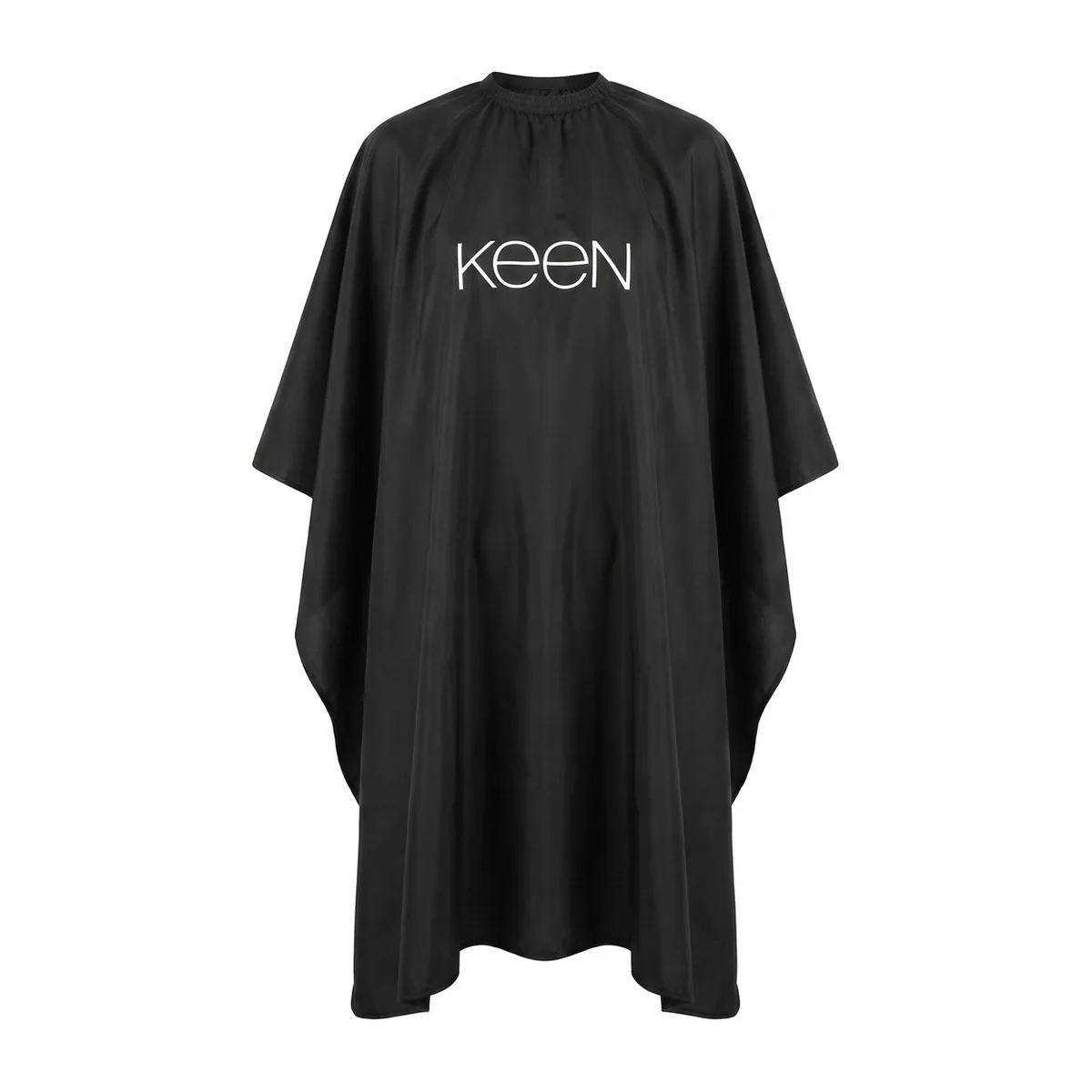 Накидка для стрижки черная KEEN