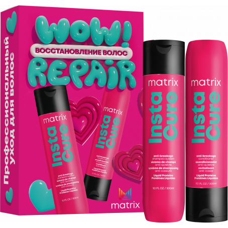 MATRIX Набор Инстакюр (шамп.300 + конд.300) для восстановления волос