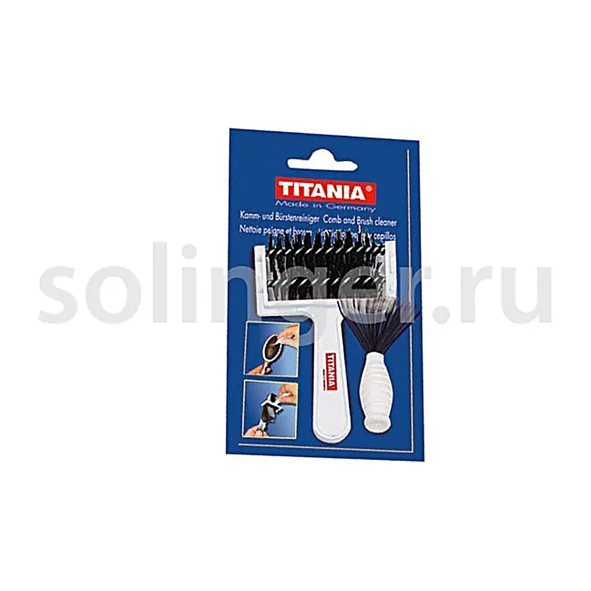 Очиститель д/расчесок и брашингов Titania 3050/60Set