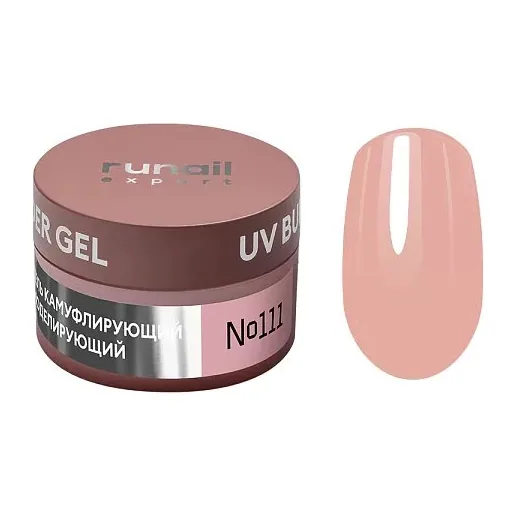 Гель моделирующий UV BUILDER GEL Runail Expert №111, 15г банка
