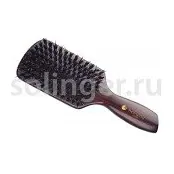 Щетка HairWay Venge дер.нат.щетина круг.бол.9-ряд.