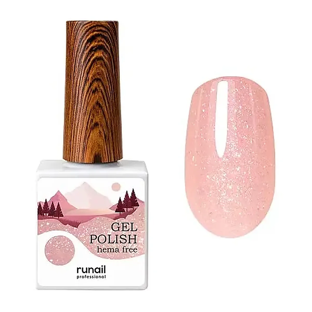 Гель-лак Gel polish (hema free) Yuki, 10мл №9736