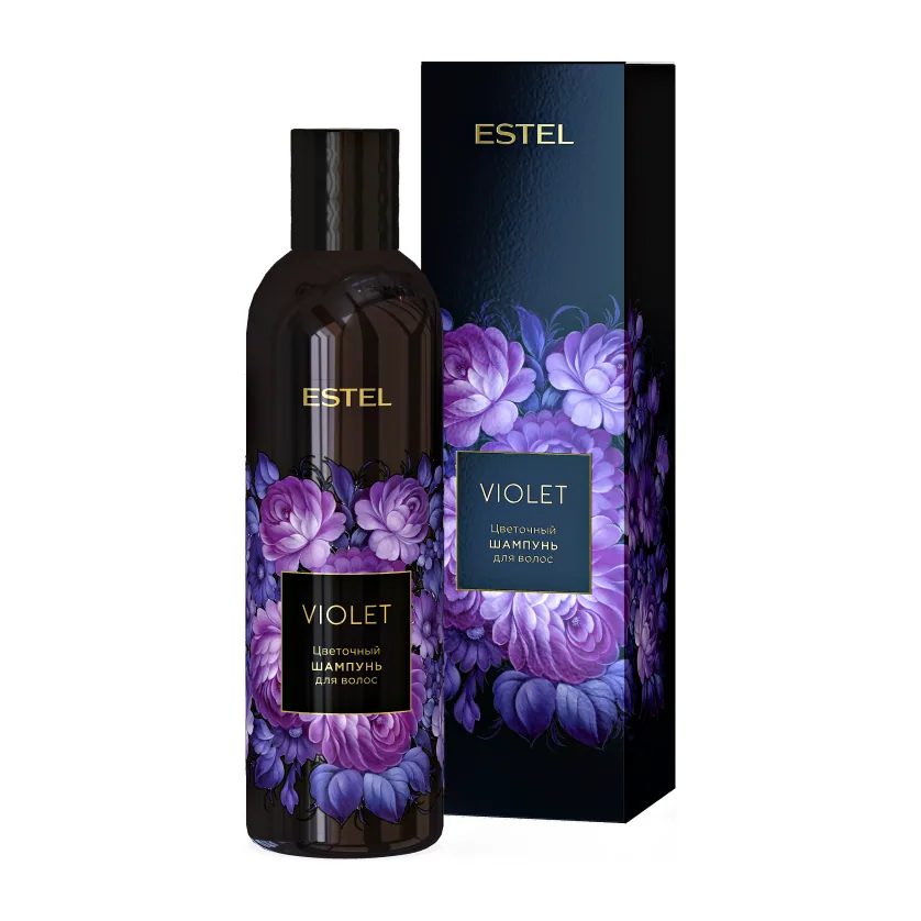 Цветочный шампунь для волос ESTEL VIOLET, 250 мл