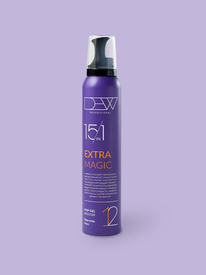 Поп-Гель мусс, 200 мл DEW PROFESSIONAL 