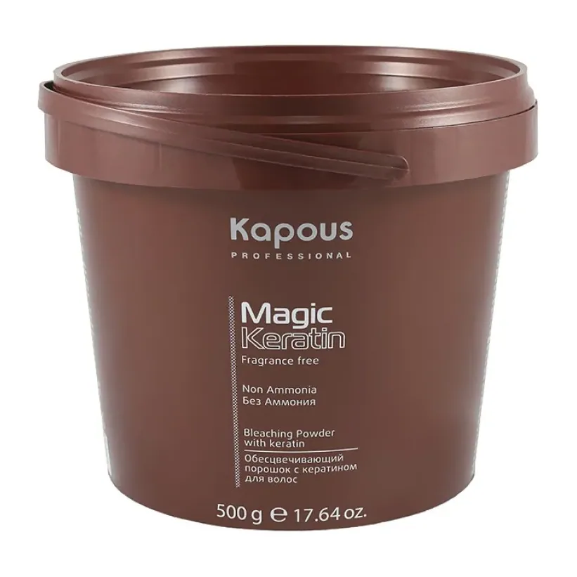 Осветляющий порошок без аммиака Magic Keratin 500 г.  САЛОНЫ