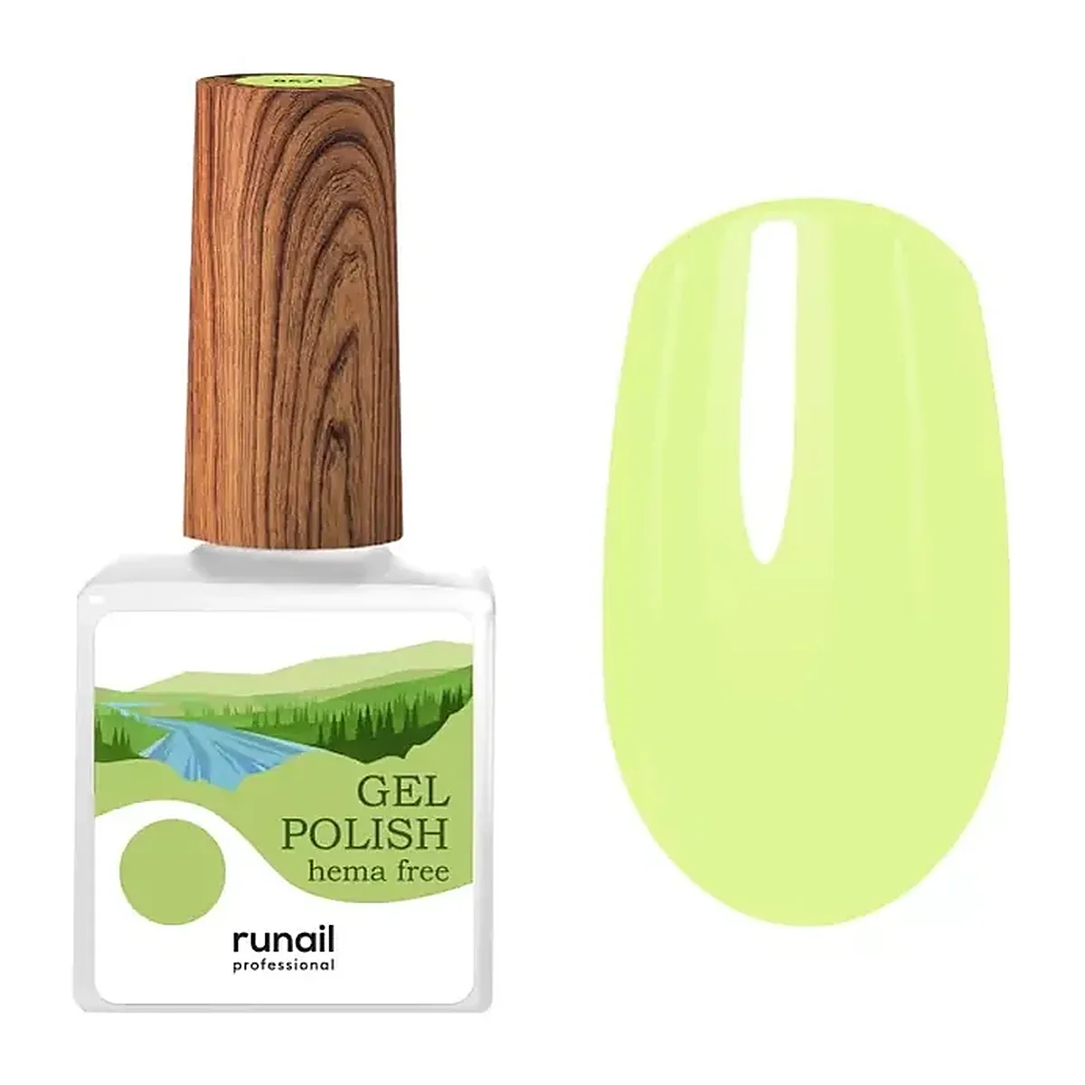 Гель-лак Gel polish (hema free), 10мл №8571