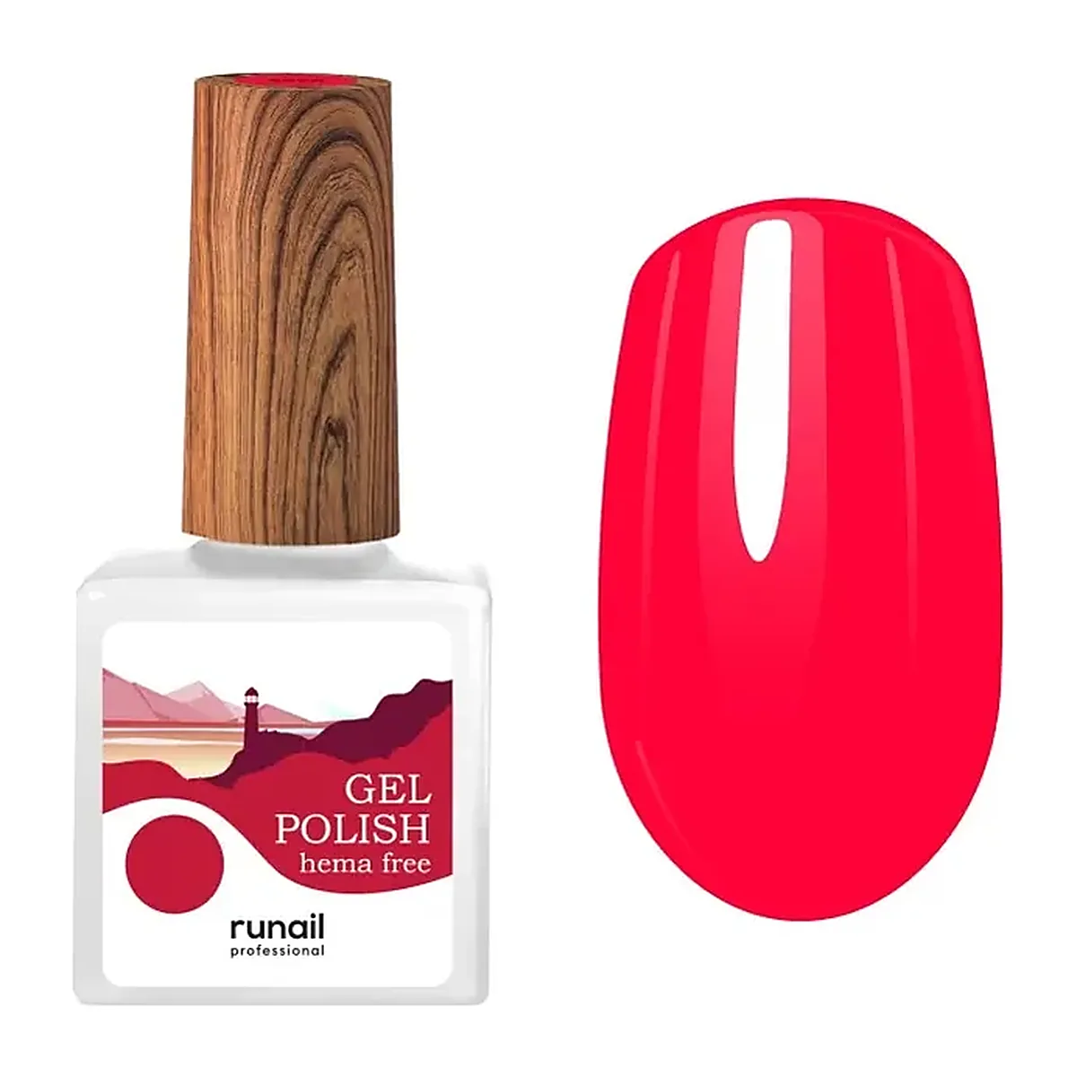 Гель-лак Gel polish (hema free), 10мл №8598