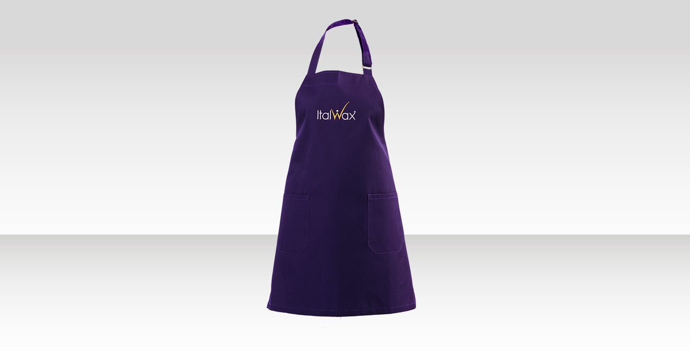Фартук косметолога фиолетовый ITALWAX МАРКЕТЫ