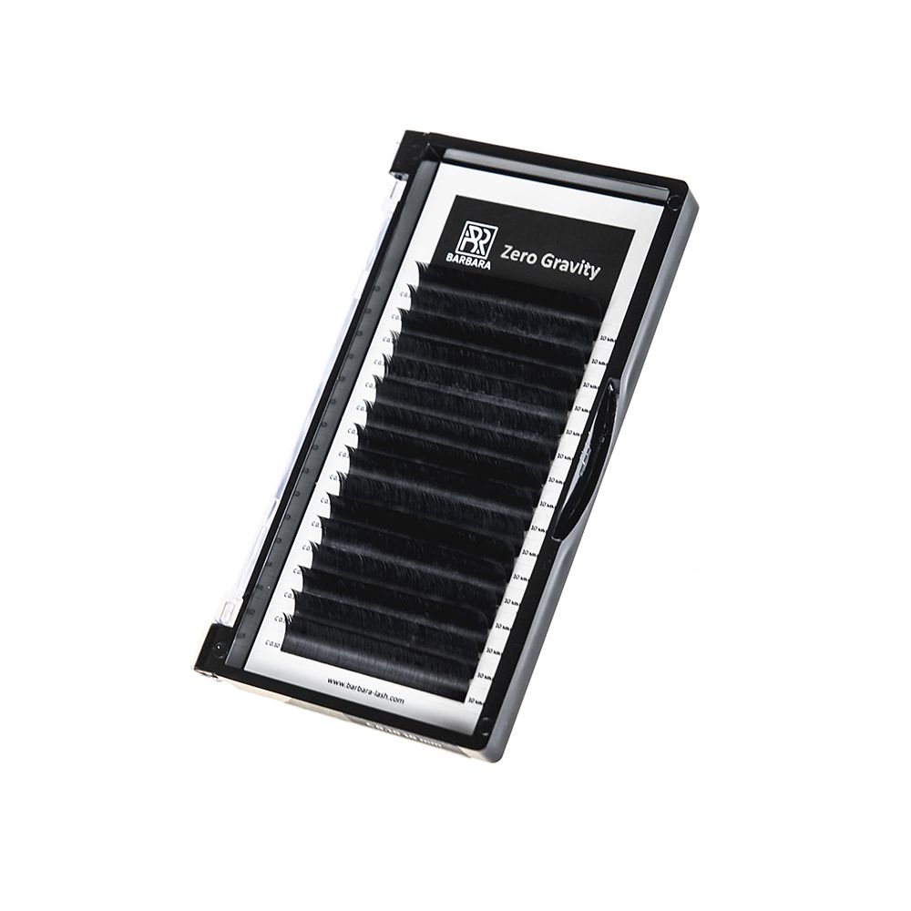 Чёрные ресницы BARBARA "Zero Gravity" (D 0.07 13mm)