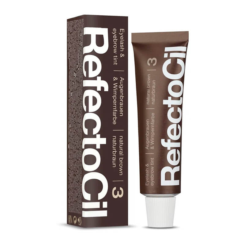 Краска для бровей и ресниц Refectocil 15 мл. КОРИЧНЕВАЯ № 3 