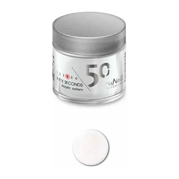 Акриловая пудра Fifty Seconds (Прозрачная, Clear), 25 г
