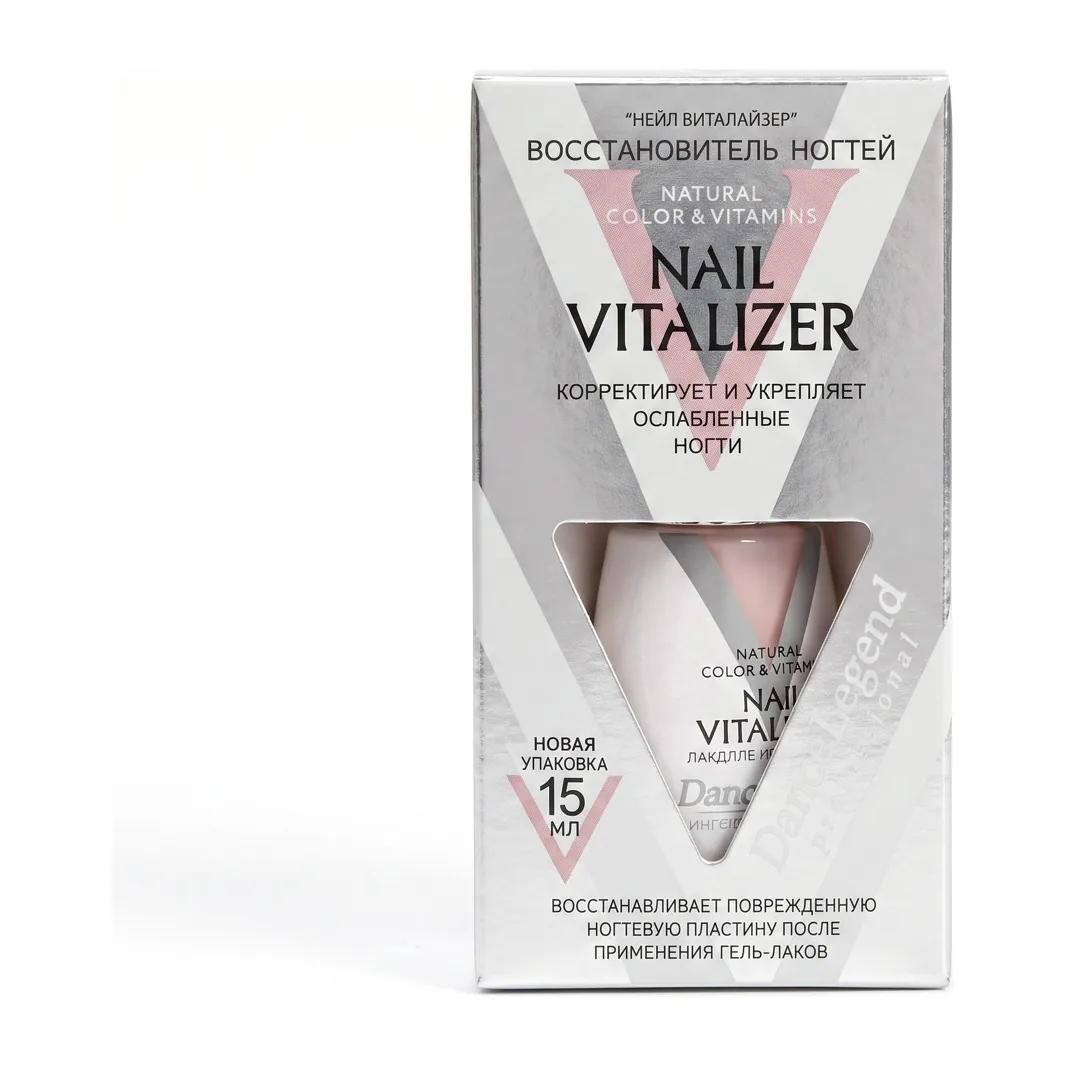 Лечебный лак Nail Vitalizer для ногтей "Dance Legend" (укрепление/питание/защита) № 16