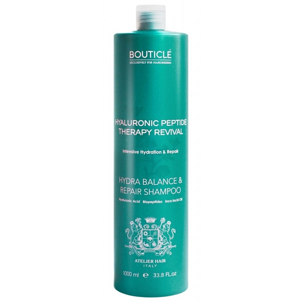 Увлажняющий шампунь для очень сухих и поврежденных волос - “Hydra Balance & Repair Shampoo” 1000 мл