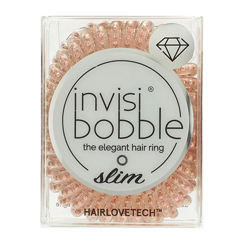 Резинка-браслет для волос invisibobble SLIM Of Bronze and Beads