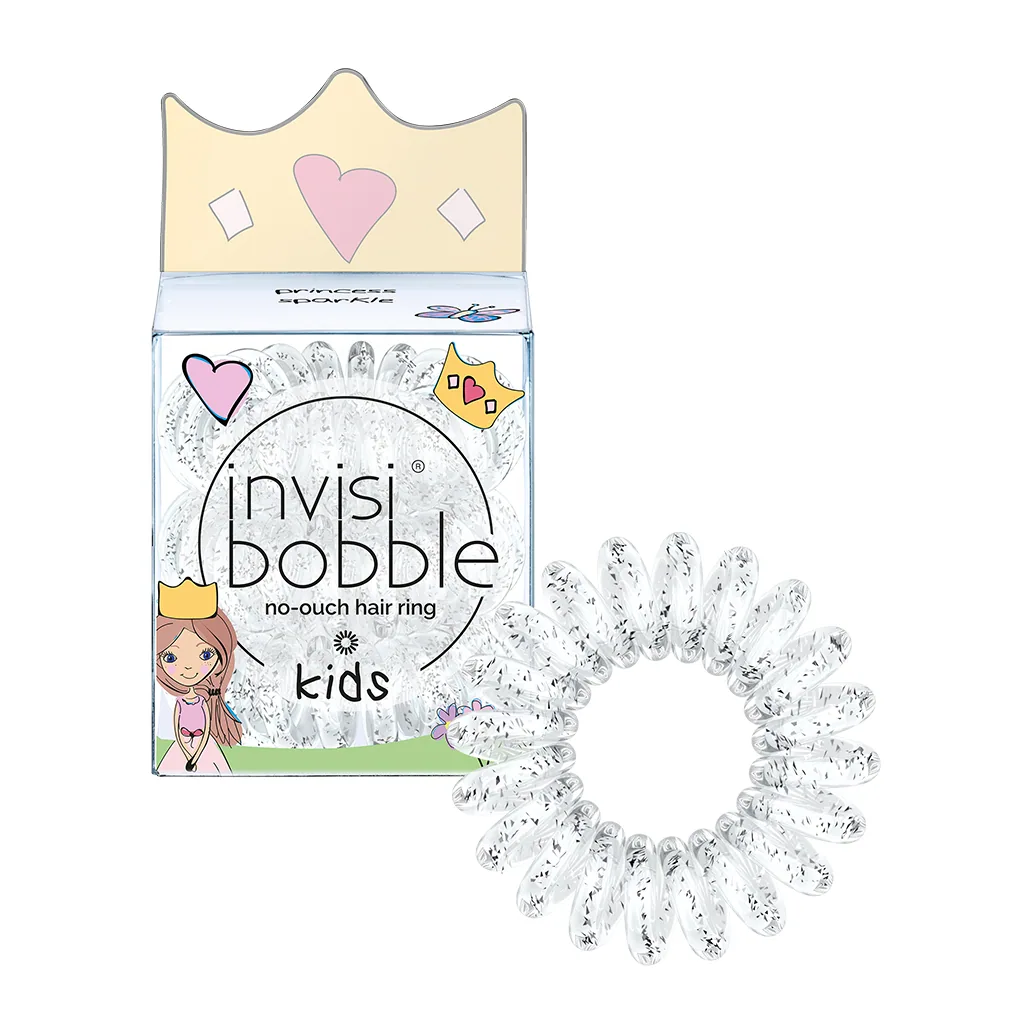 Резинка-браслет для волос invisibobble KIDS Princess sparkle