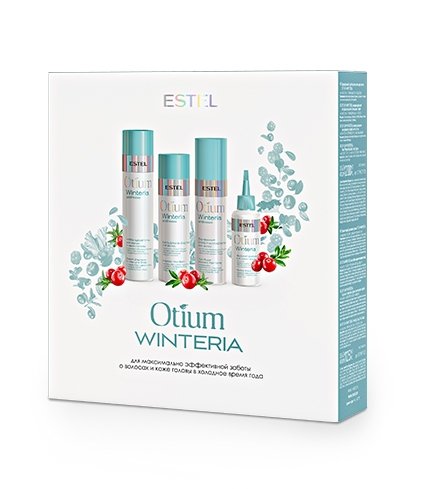 НАБОР OTIUM WINTERIA (шам.250мл+бал.200мл.+спр.200 мл+пилинг 120мл.)