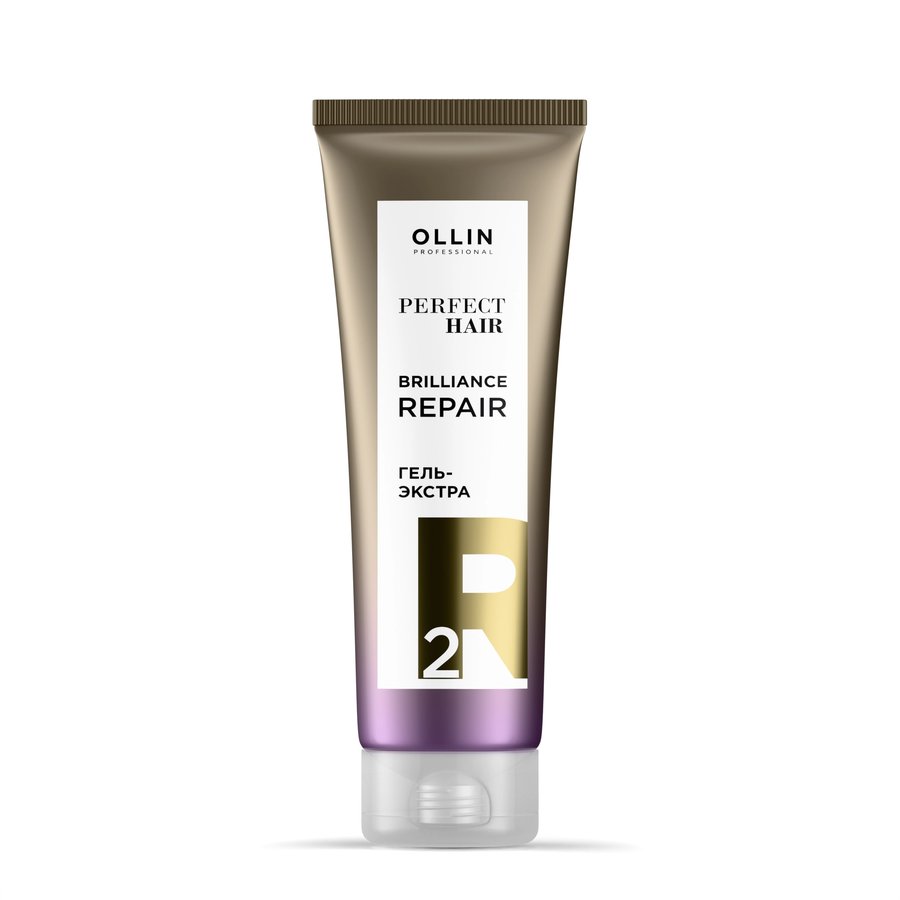 OLLIN PERFECT HAIR BRILLIANCE REPAIR 2 Гель-экстра. Насыщающий этап 250мл  САЛОНЫ