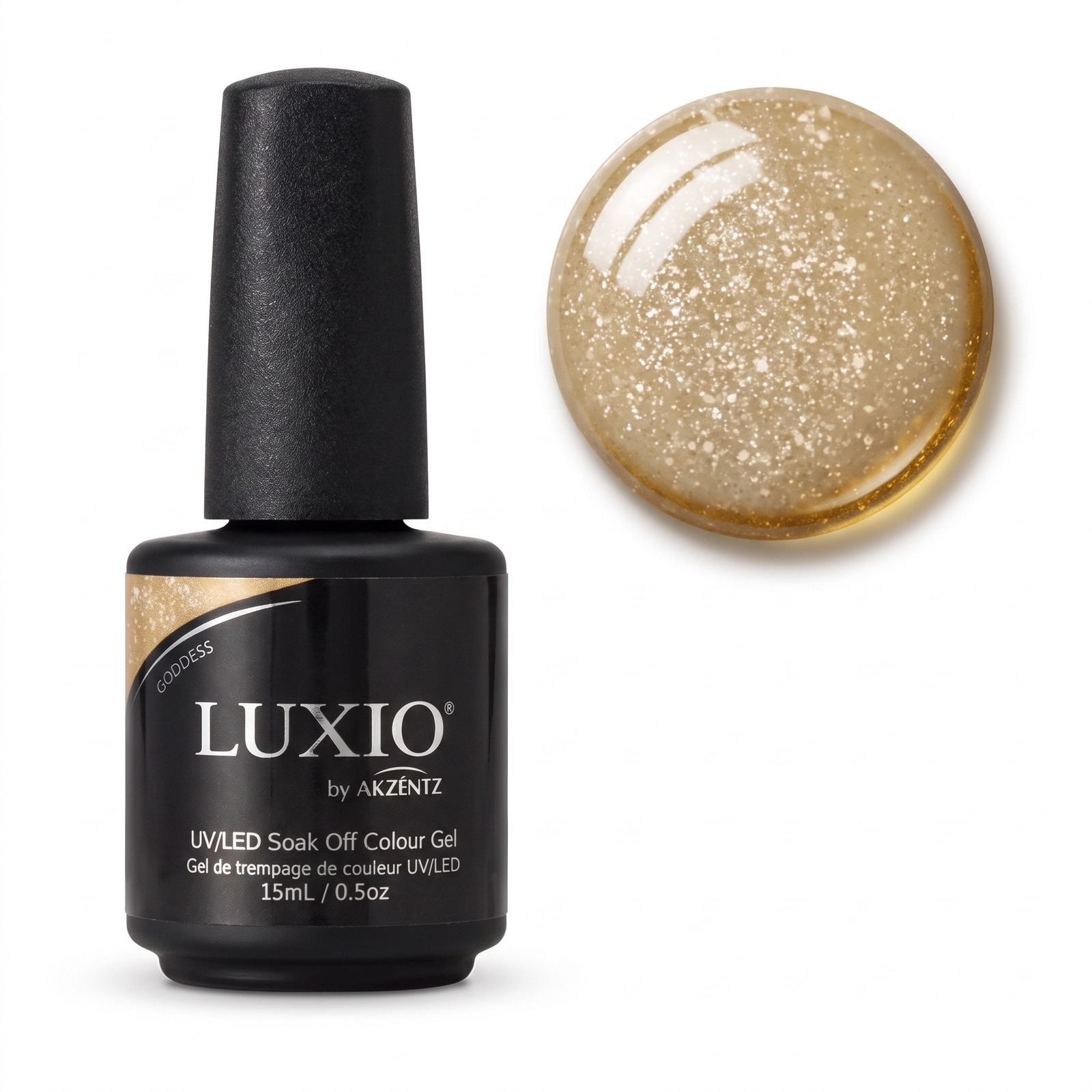 LUX-GEL-702 - Гель для ногтей - LUXIO SPARKLES GODDESS