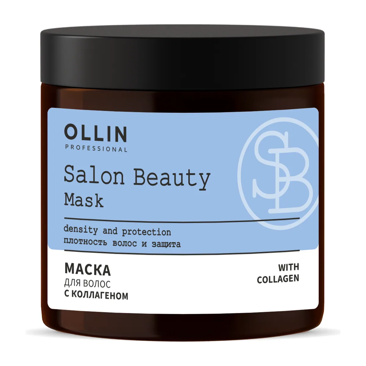 SALON BEAUTY Маска для волос с коллагеном 500мл OLLIN PROFESSIONAL