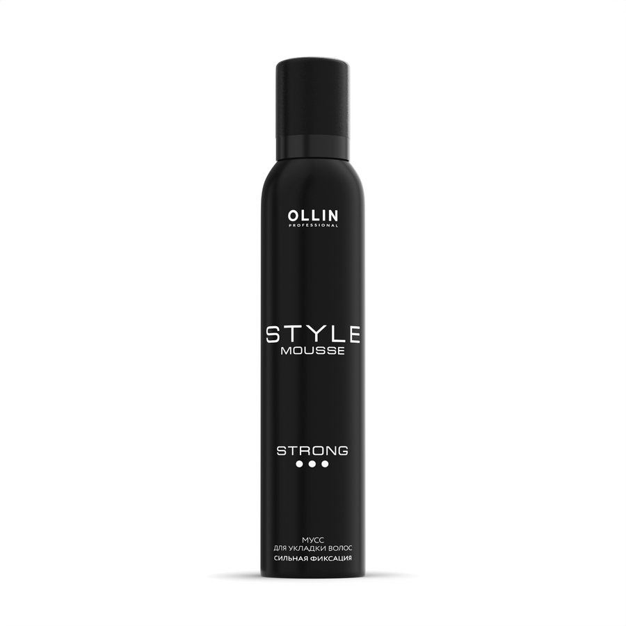 OLLIN STYLE Мусс для укладки волос сильной фиксации 250мл OLLIN PROFESSIONAL