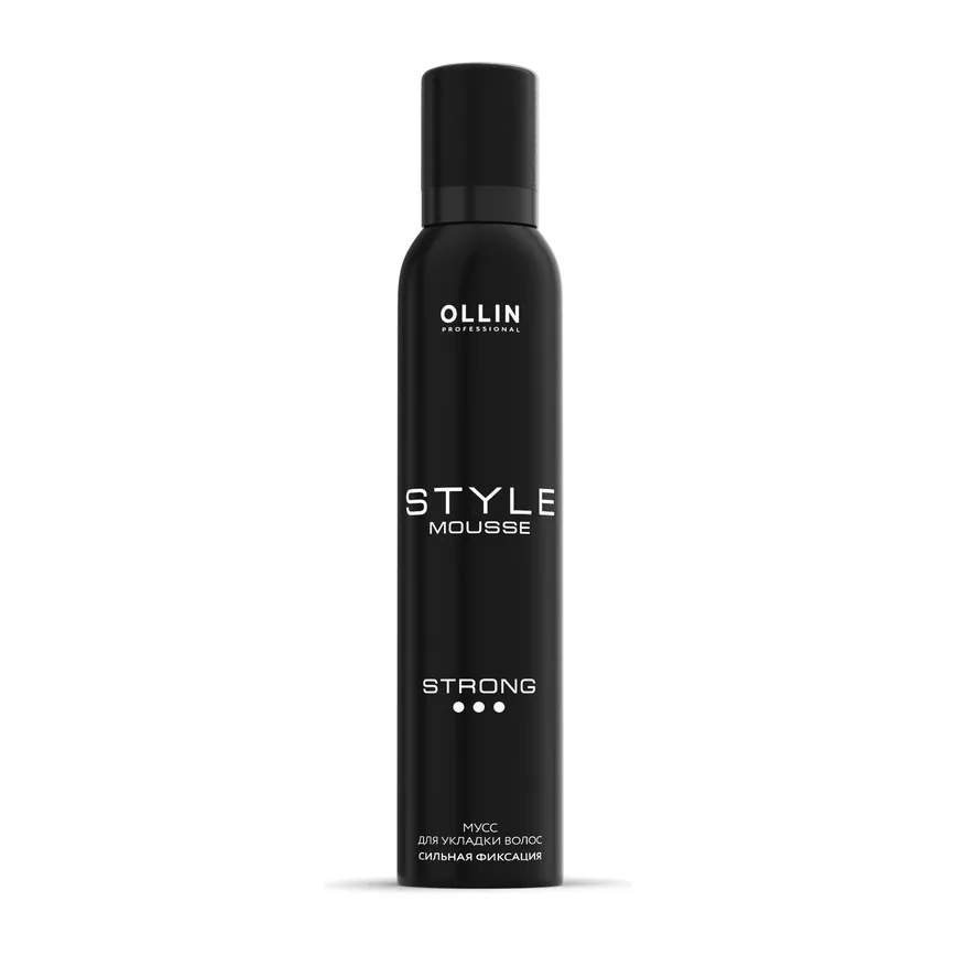 OLLIN STYLE Мусс для укладки волос сильной фиксации 250мл OLLIN PROFESSIONAL