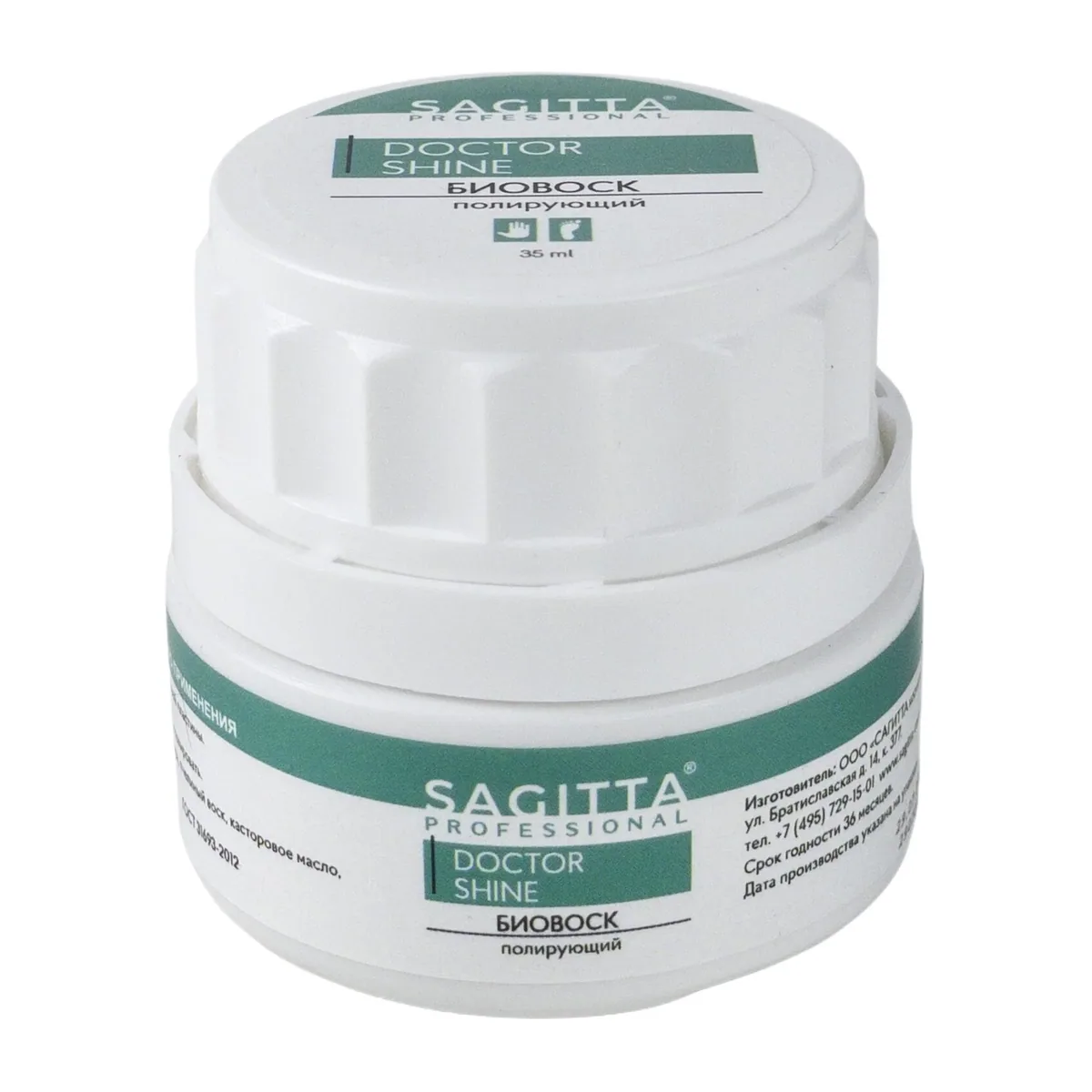 70180 Полирующий биовоск Sagitta DOCTOR SHINE 35 мл