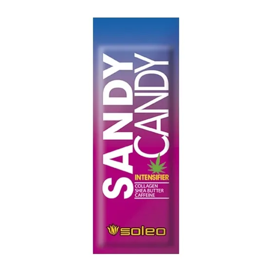 САШЕ Soleo Sandy Candy Интенсификатор загара с коллагеном, маслом ши и кофеином 15 мл