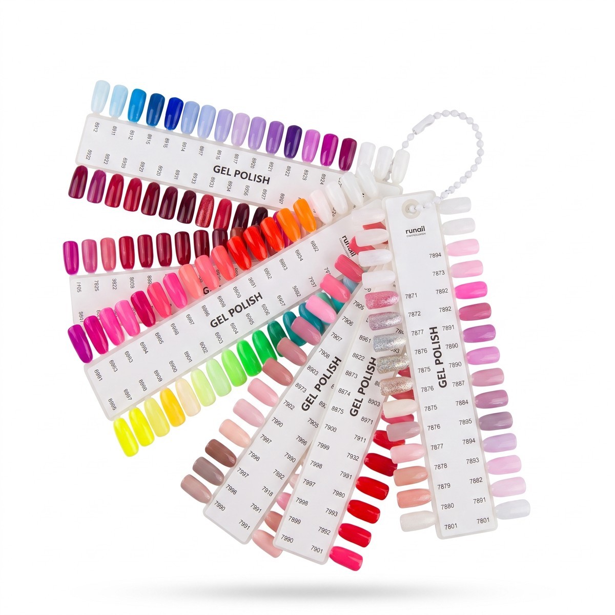 Палитра гель-лак "runail GEL POLISH" 118 оттенков 
