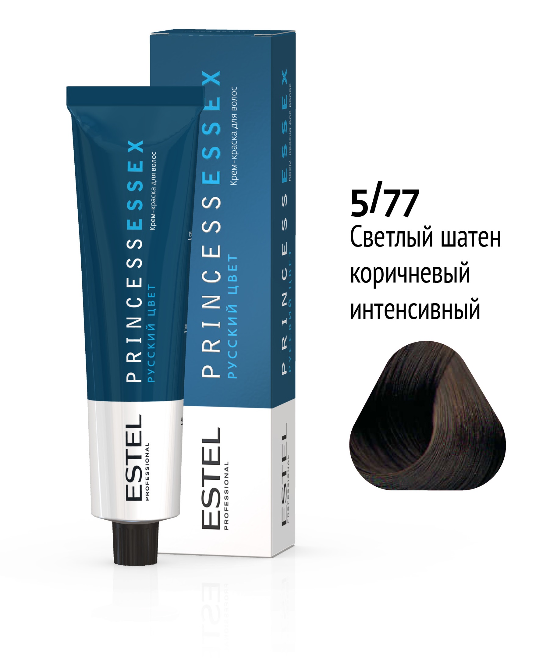 5/77 Крем-краска ESSEX, светлый шатен коричневый интенсивный/эспрессо