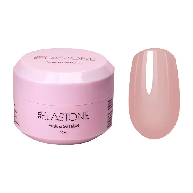 Гибрид акрила и геля ELASTONE GEL, 15 мл №3952 (пудрово-розовый) !!!