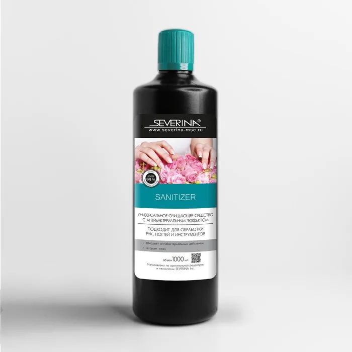 Антибактериальное средство для обработки рук и ногтей (Sanitizer) 1000 мл. 15