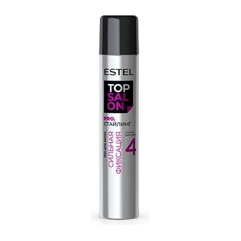 Лак для волос ESTEL TOP SALON PRO.СТАЙЛИНГ сильная фиксация (400 мл)