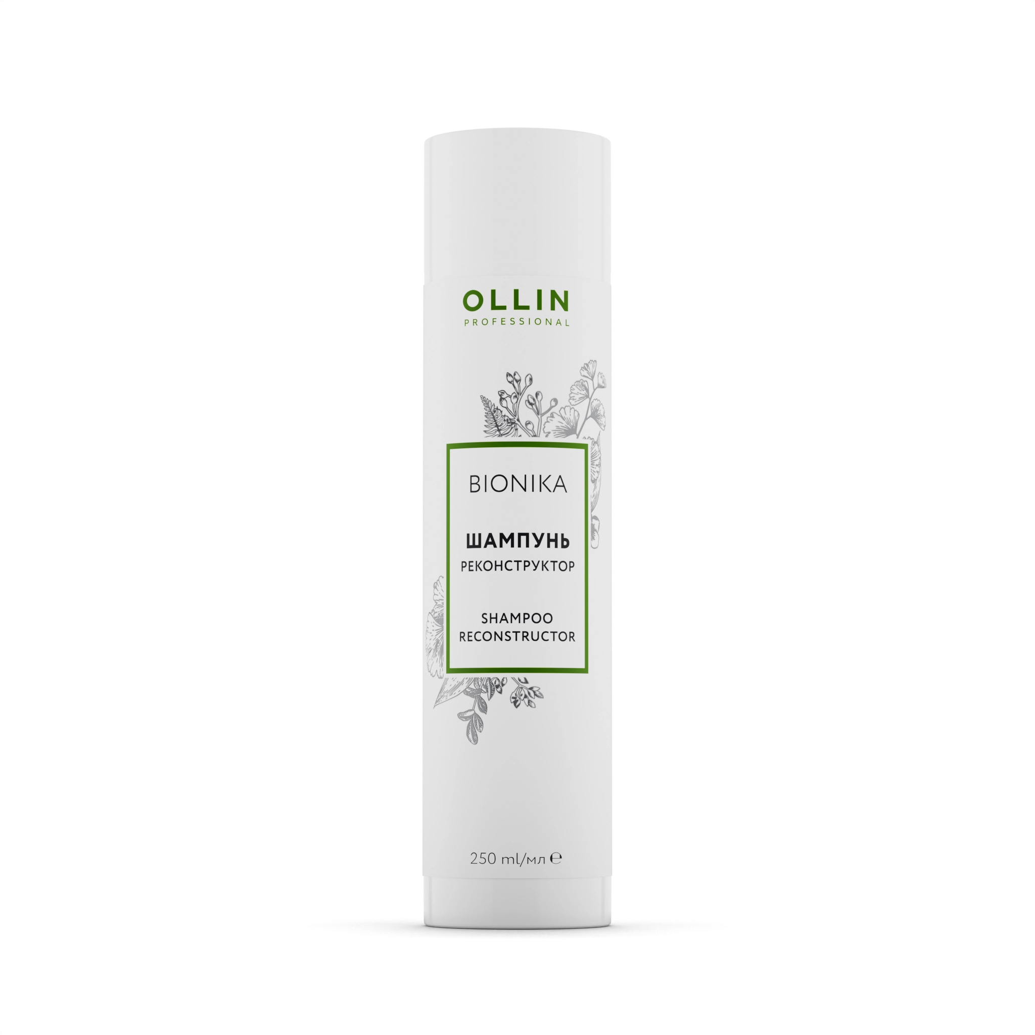 OLLIN BioNika Шампунь реконструктор 750мл/ Shampoo Reconstructor ВЫВОДИТСЯ