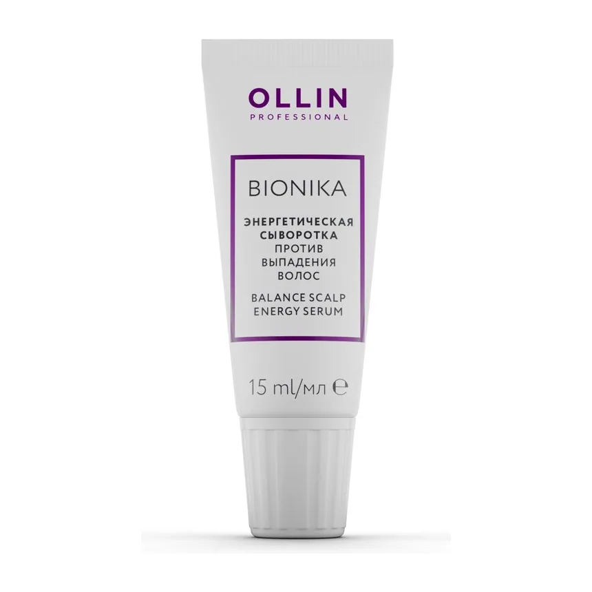 OLLIN BioNika Энергетическая сыворотка против выпадения волос 6шт.х15мл ВЫВОДИТСЯ