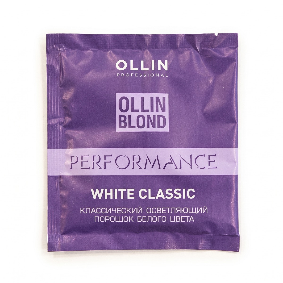 OLLIN BLOND PERFORMANCE White Classic Классический осветляющий порошок белого цвета 30г/ White Blond