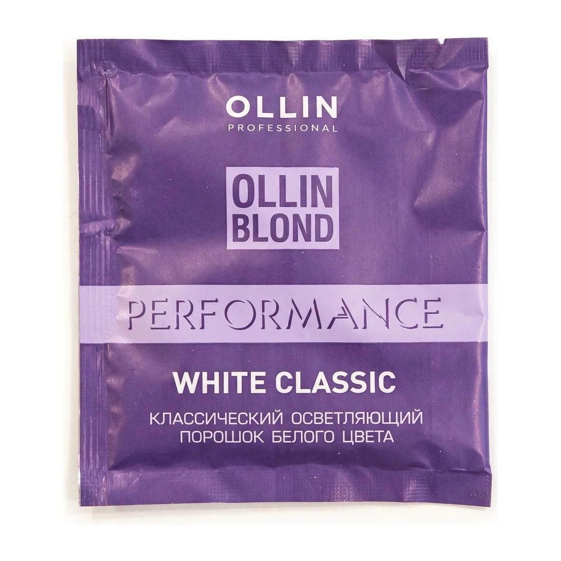 OLLIN BLOND PERFORMANCE White Classic Классический осветляющий порошок белого цвета 30г/ White Blond