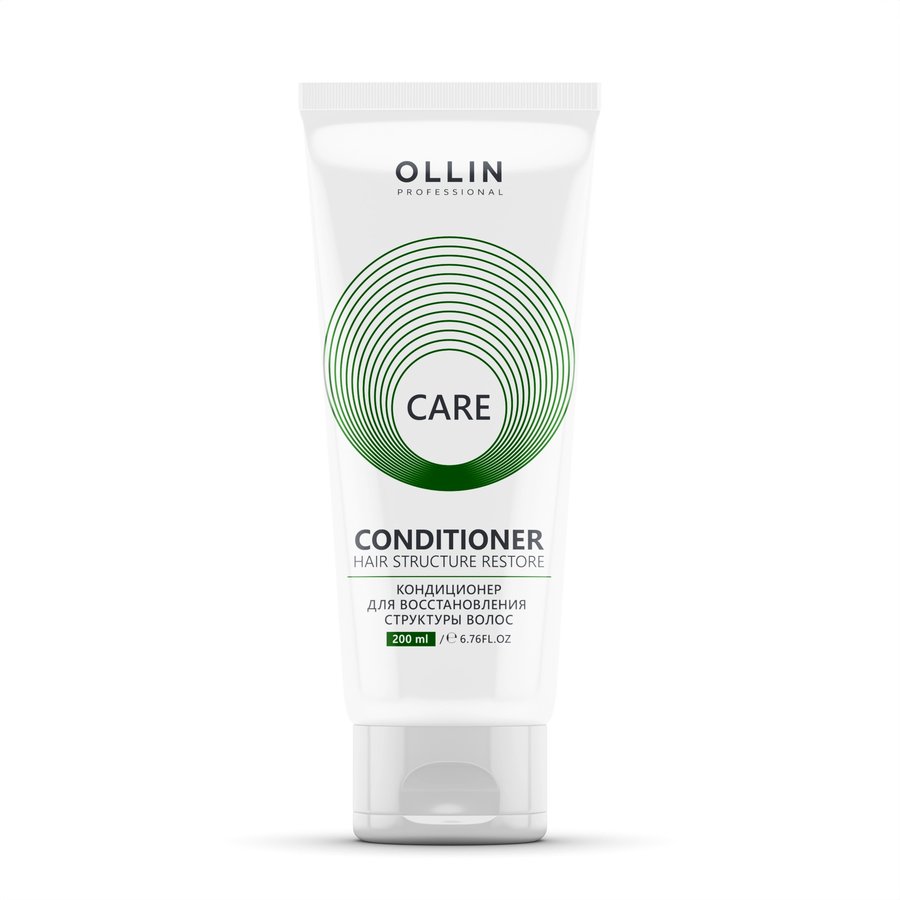 OLLIN CARE Кондиционер для восстановления структуры волос 200мл/ Restore Conditioner 727076  САЛОНЫ