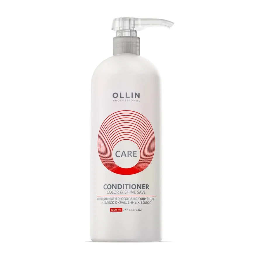 OLLIN CARE Кондиционер сохр.цвет и блеск окраш.волос 1000мл/Color&Shine Save Condition/726888 САЛОН