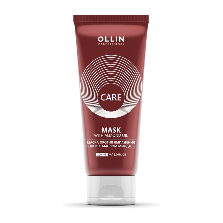 OLLIN CARE Маска против выпадения волос с маслом миндаля 200мл/ Almond Oil Mask САЛОНЫ