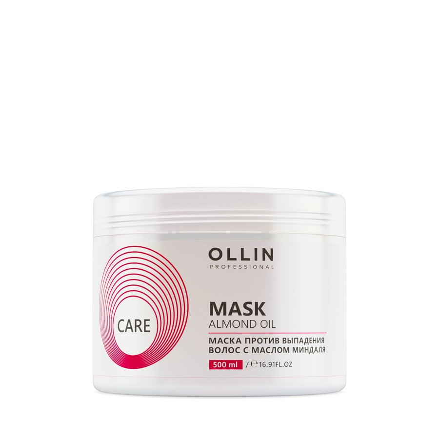 OLLIN CARE Маска против выпад.волос с маслом миндаля 500мл/Almond Oil Mask 727106/723696  САЛОНЫ