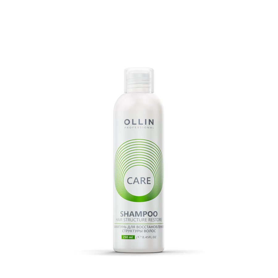 OLLIN CARE Шампунь для восстановления структуры волос 250мл/ Restore Shampoo /727007  САЛОНЫ