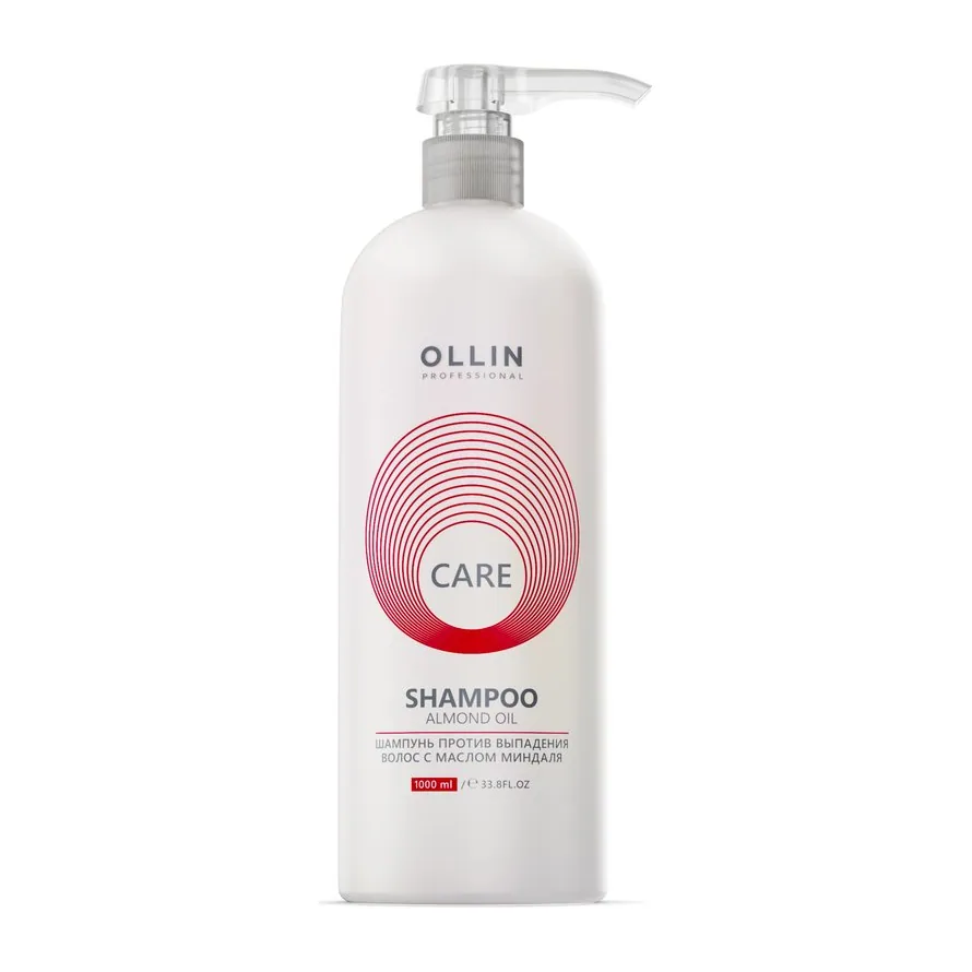 OLLIN CARE Шампунь против выпад.волос с маслом миндаля 1000мл/ Almond Oil Shampoo 726949 САЛОНЫ
