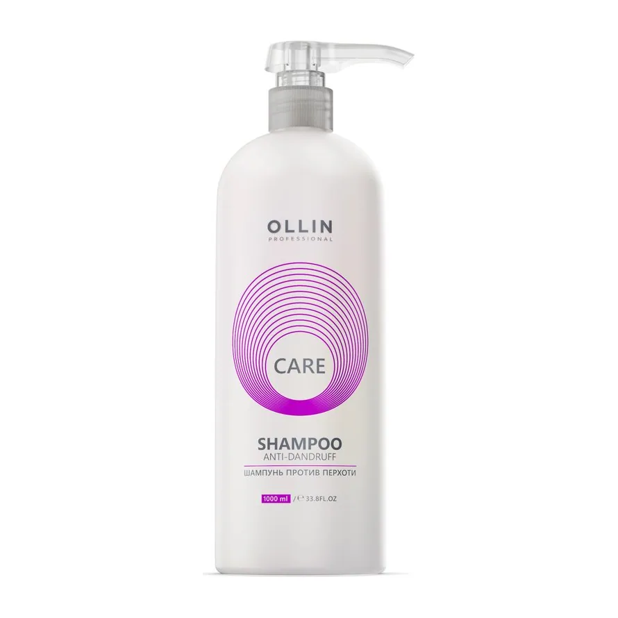 OLLIN CARE Шампунь против перхоти 1000мл/ Anti-Dandruff Shampoo 726871 САЛОНЫ