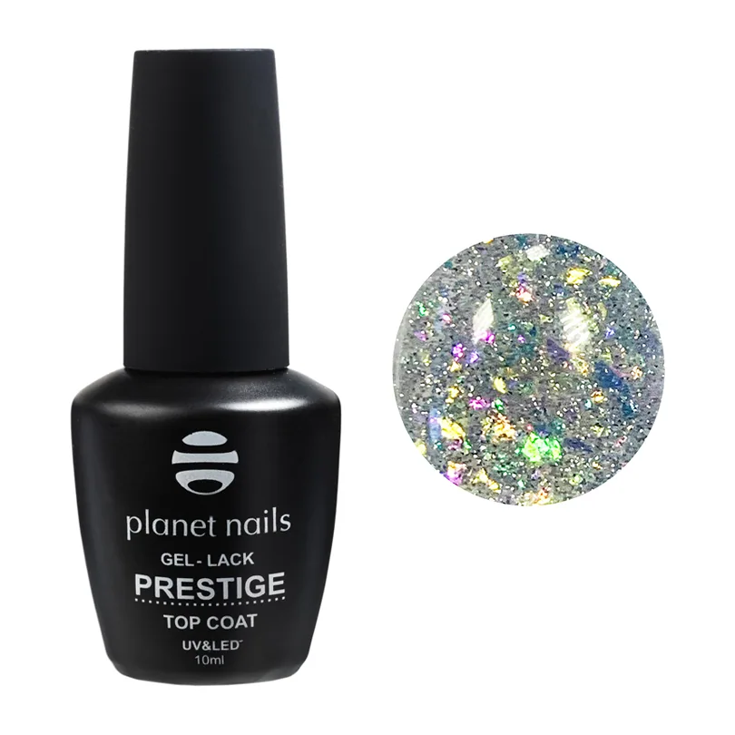 Гель-лак Planet Nails, "PRESTIGE" - Top Disco Chameleon, 10мл