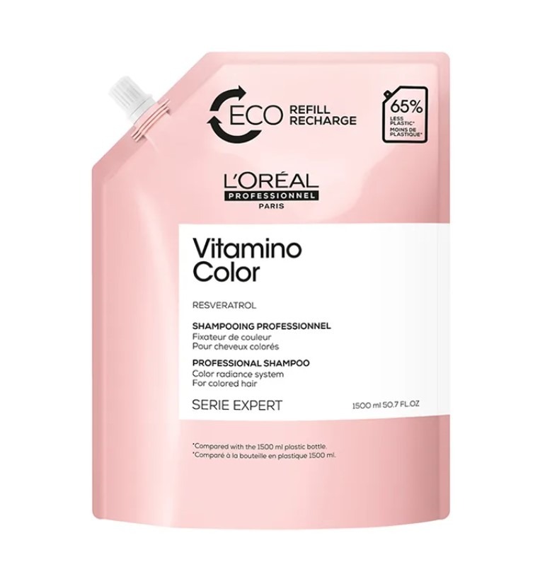 VITAMINO Color Шампунь для окрашенных волос 1500мл  РЕФИЛЛ