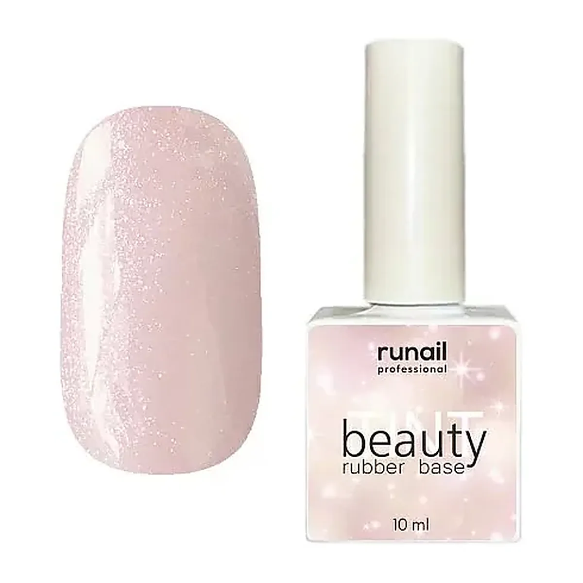 Каучуковая цветная база beautyTINT, 10 мл (shimmer) №6843